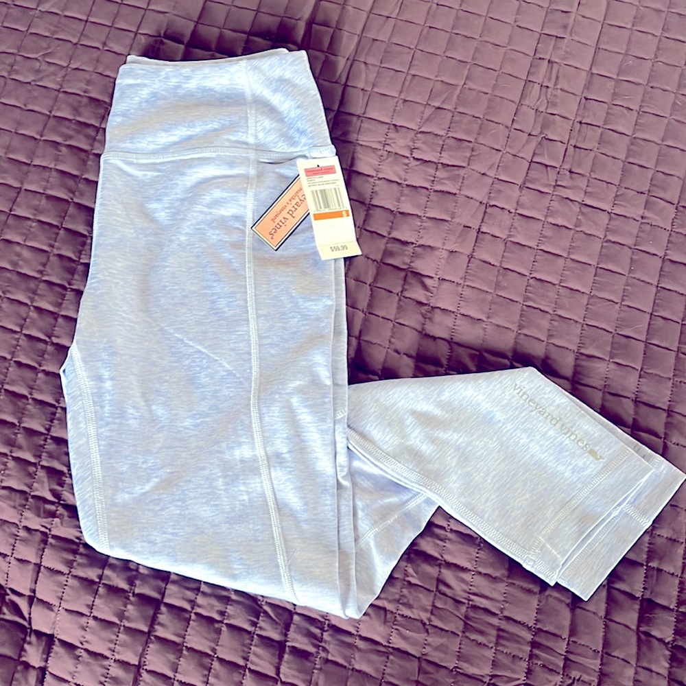 Vineyard Vines Heathered Performance Leggings